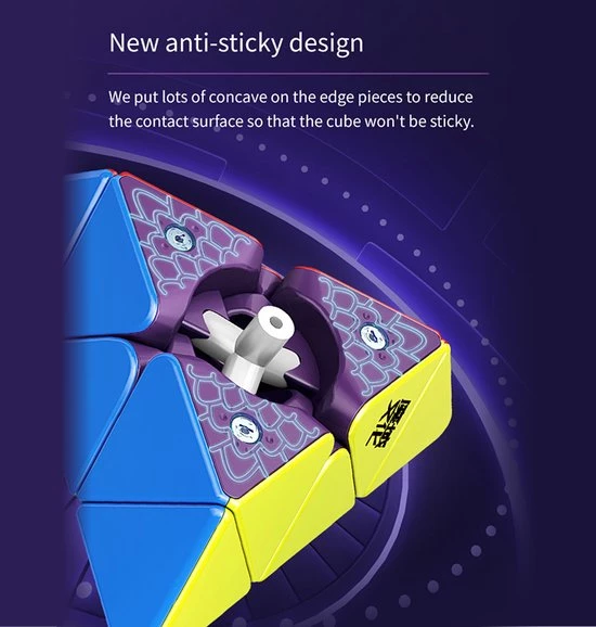 Moyu Weilong Pyraminx Magnetic - MAGLEV 4 Moyu Weilong Pyraminx Magnetic - MAGLEV - Afbeelding 2