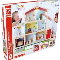 Hape Family Mansion Poppenhuis -duurzamer-speelgoed Verkoop 550x579 3