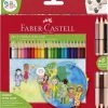 Faber-Castell Kleurpotlood - "Children Of The World" - Driekantig - 24+3 Stuks - FC-201745 -duurzamer-speelgoed Verkoop 550x589 1