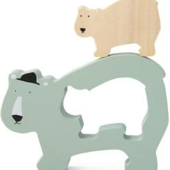 Trixie Houten Baby Puzzel | Mr. Polar Bear | Baby Puzzle | Speelgoed -duurzamer-speelgoed Verkoop 550x590 1