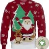 Jule Sweaters Foute Kersttrui Dames & Heren - Christmas Sweater "Kerstman En Lief Rendier" - 100% Biologisch Katoen - Kerst Trui Mannen & Vrouwen Maat XL 1 Jule Sweaters Foute Kersttrui Dames & Heren - Christmas Sweater "Kerstman En Lief Rendier" - 100% Biologisch Katoen - Kerst Trui Mannen & Vrouwen Maat XL -duurzamer-speelgoed Verkoop 550x591 1