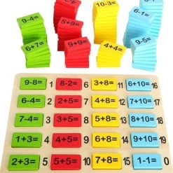 duurzamer-speelgoed Verkoop 27 Small Foot Company 1+1 Reken Plezier Hout 2,5 X 4,5 Cm