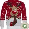 Jule Sweaters Foute Kersttrui Dames & Heren - Christmas Sweater "Rudolf Met Sjaal" - 100% Biologisch Katoen - Kerst Trui Mannen & Vrouwen Maat M 1 Jule Sweaters Foute Kersttrui Dames & Heren - Christmas Sweater "Rudolf Met Sjaal" - 100% Biologisch Katoen - Kerst Trui Mannen & Vrouwen Maat M -duurzamer-speelgoed Verkoop 550x598 10