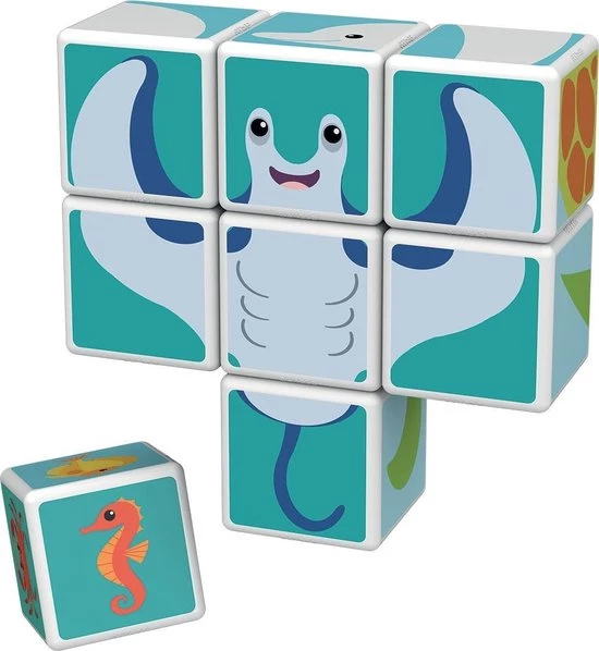 Geomag MagiCube Sea Animals - 14 Delig 6 Geomag MagiCube Sea Animals - 14 Delig - Afbeelding 4
