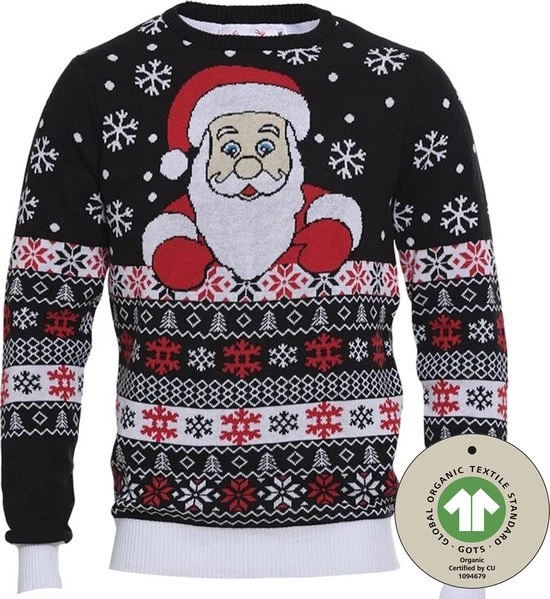 Jule Sweaters Foute Kersttrui Dames & Heren - Christmas Sweater "De Lievelingstrui Van De Kerstman" - 100% Biologisch Katoen - Kerst Trui Mannen & Vrouwen Maat XXXL 3 Jule Sweaters Foute Kersttrui Dames & Heren - Christmas Sweater "De Lievelingstrui Van De Kerstman" - 100% Biologisch Katoen - Kerst Trui Mannen & Vrouwen Maat XXXL