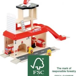 Small Foot Company Brandweer Station 13 Small Foot Company Brandweer Station -duurzamer-speelgoed Verkoop 550x603 1
