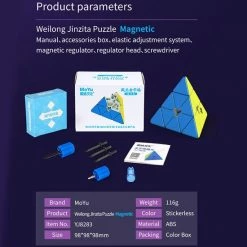Moyu Weilong Pyraminx Magnetic - MAGLEV 39 Moyu Weilong Pyraminx Magnetic - MAGLEV -duurzamer-speelgoed Verkoop 550x611