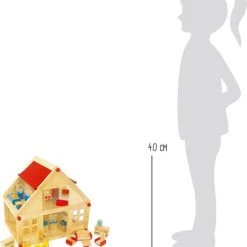 Small Foot Company Poppenhuis Met 22 Meubels - Houten Speelgoed Vanaf 3 Jaar 13 Small Foot Company Poppenhuis Met 22 Meubels - Houten Speelgoed Vanaf 3 Jaar -duurzamer-speelgoed Verkoop 550x623 12