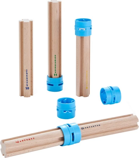 HABA Kullerb? Knikkerbaan - Uitbreidingsset - Hoge Zuilen 7 HABA Kullerb? Knikkerbaan - Uitbreidingsset - Hoge Zuilen - Afbeelding 5