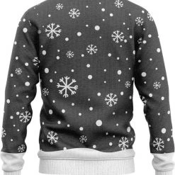 JAP Christmas JAP Foute Kersttrui - Rudolf Het Rendier - Kerstcadeau Volwassenen - Dames En Heren - Kerst - M - Grijs -duurzamer-speelgoed Verkoop 550x625 35