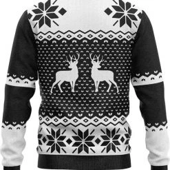 JAP Christmas JAP Foute Kersttrui - Classic One - Kerstcadeau Volwassenen - Dames En Heren - Kerst - 4XL - Zwart -duurzamer-speelgoed Verkoop 550x626 23