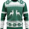 JAP Christmas JAP Foute Kersttrui - Classic One - Kerstcadeau Volwassenen - Dames En Heren - Kerst - L - Groen