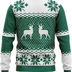 JAP Christmas JAP Foute Kersttrui - Classic One - Kerstcadeau Volwassenen - Dames En Heren - Kerst - L - Groen -duurzamer-speelgoed Verkoop 550x626 35