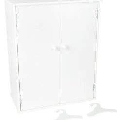Small Foot Company Small Foot Houten Poppen Kledingkast 53 Cm Wit -duurzamer-speelgoed Verkoop 550x627 2
