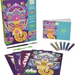 Djeco Knutselset Glitterschilderijen Dieren