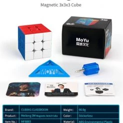 MOYU® Pyramid Magnetische Puzzelkubus - SpeedCube Zonder Stickers - Licht En Soepel Voor Wedstrijden -duurzamer-speelgoed Verkoop 550x640 2