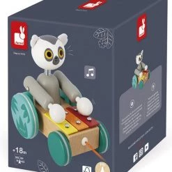 Janod Tropik - Trekfiguur Xylo-Maki -duurzamer-speelgoed Verkoop 550x641 2