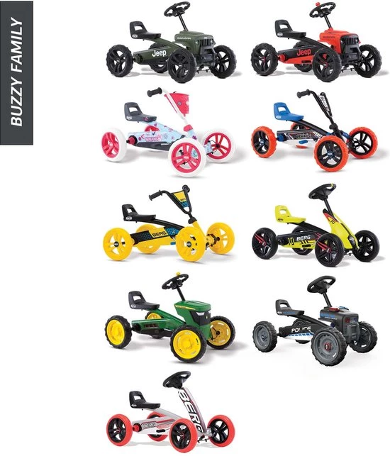 BERG Buzzy Police Skelter - Met Soundbox - Zwart - 2 Tot 5 Jaar 8 BERG Buzzy Police Skelter - Met Soundbox - Zwart - 2 Tot 5 Jaar - Afbeelding 6