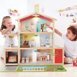 Hape Family Mansion Poppenhuis -duurzamer-speelgoed Verkoop 550x647 7