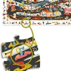 Djeco - Puzzel - Autorally - 54 Stukjes -duurzamer-speelgoed Verkoop 550x648 2