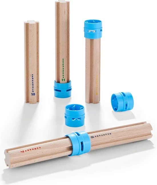 HABA Kullerb? Knikkerbaan - Uitbreidingsset - Hoge Zuilen 6 HABA Kullerb? Knikkerbaan - Uitbreidingsset - Hoge Zuilen - Afbeelding 4