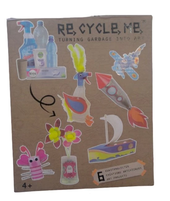 Re-Cycle-Me™ Re Cycle Me Set - Maak 6 Projecten Om Te Knutselen 4 Re-Cycle-Me™ Re Cycle Me Set - Maak 6 Projecten Om Te Knutselen - Afbeelding 2