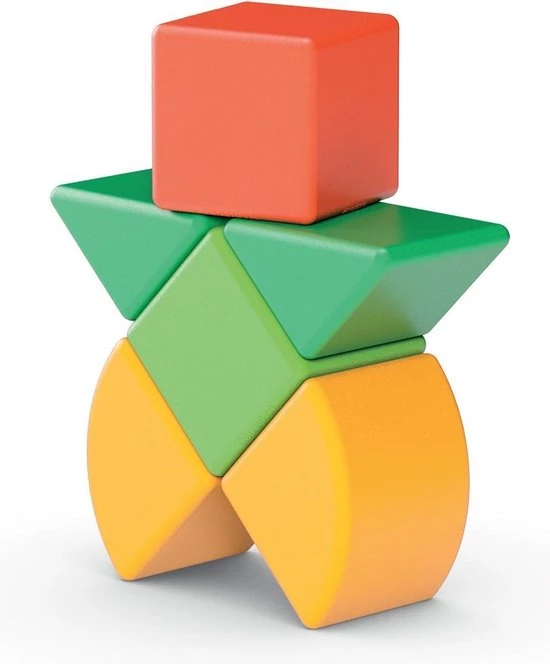 Geomag Magicube 3 Recyclede Vormen Starters Set 6-delig 8 Geomag Magicube 3 Recyclede Vormen Starters Set 6-delig - Afbeelding 6