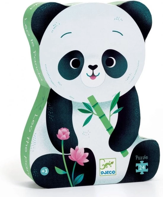 Djeco - Djeco Puzzel Léo De Panda 24 St 3 Djeco - Djeco Puzzel Léo De Panda 24 St