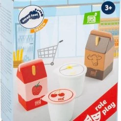 Small Foot Company Small Foot - Dairy Products Set "fresh" -duurzamer-speelgoed Verkoop 550x676