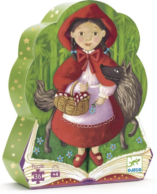 Djeco Puzzel Roodkapje (36 Stukjes) 7 Djeco Puzzel Roodkapje (36 Stukjes) - Afbeelding 5