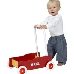 BRIO Geel/rode Loopwagen - 31350 -duurzamer-speelgoed Verkoop 550x681 2
