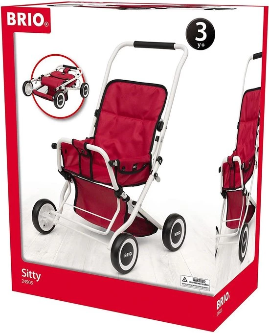 BRIO Sitty Poppenwagen - 24905000 5 BRIO Sitty Poppenwagen - 24905000 - Afbeelding 3