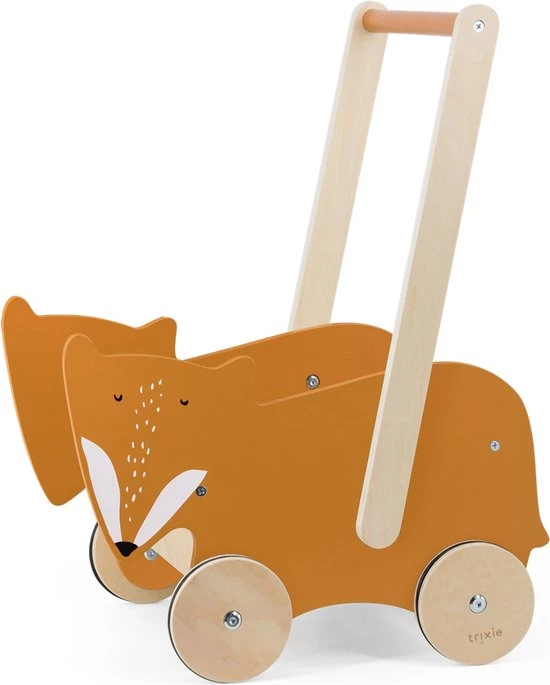 Trixie - Houten Duwkar 3 Trixie - Houten Duwkar