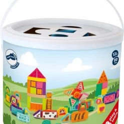 Small Foot Company Houten Blokken - Small Foot Houten Bouwblokken Boerderij 80 Stuks -duurzamer-speelgoed Verkoop 550x712 1