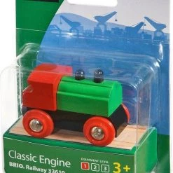 BRIO Treinset Treinbaan Locomotief - Hout