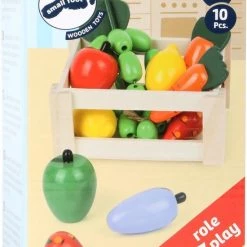 Small Foot Company Houten Krat (klein) Gevuld Met Groente -duurzamer-speelgoed Verkoop 550x714 1