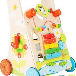 Small Foot Company Small Foot - Flowery Meadow Baby Walker