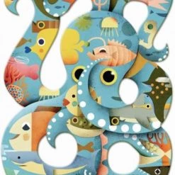 Djeco - Djeco Puzzel Octopus 350 Stuks -duurzamer-speelgoed Verkoop 550x727