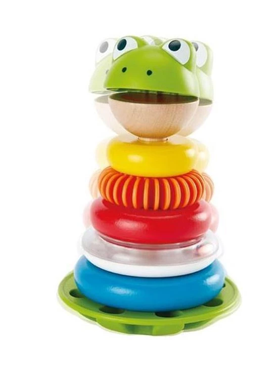 Hape Stapelringen Meneer Kikker 4 Hape Stapelringen Meneer Kikker - Afbeelding 2