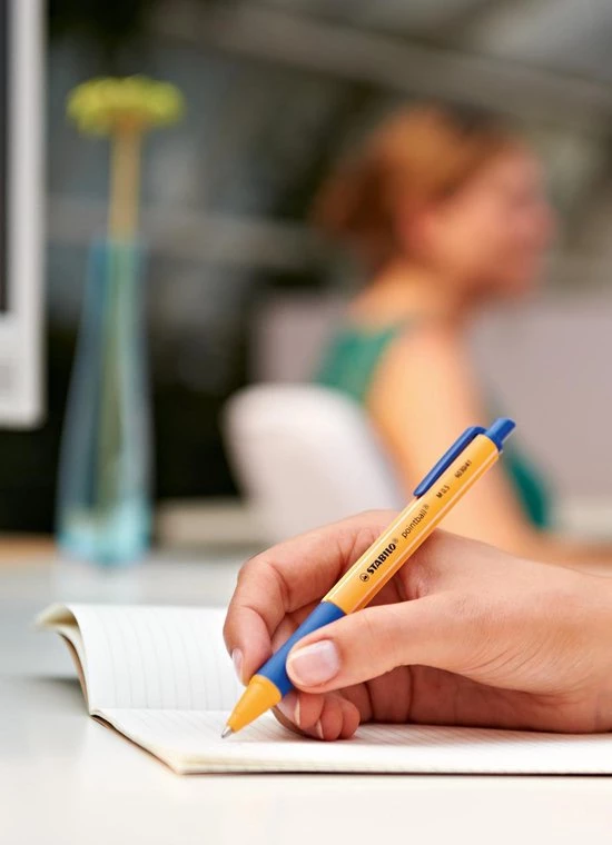 STABILO Pointball - Balpen 0,5 Mm - Navulbaar - Rood - Doos 10 Stuks 8 STABILO Pointball - Balpen 0,5 Mm - Navulbaar - Rood - Doos 10 Stuks - Afbeelding 6