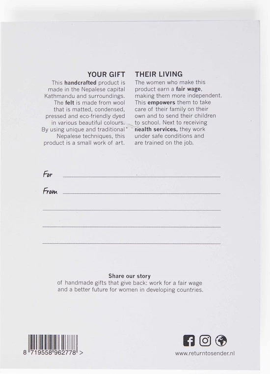 Return To Sender Beschermengel Wit 7 Return To Sender Beschermengel Wit - Afbeelding 5