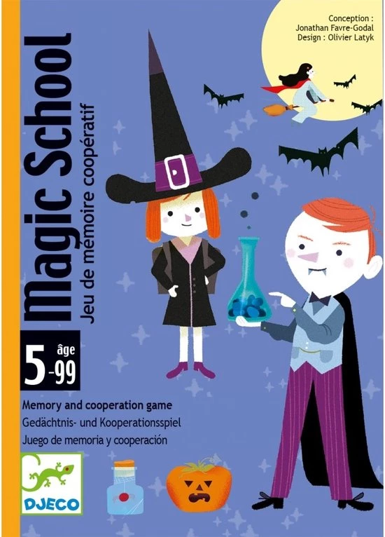 Djeco - Djeco Kaartspel Magic School 3 Djeco - Djeco Kaartspel Magic School