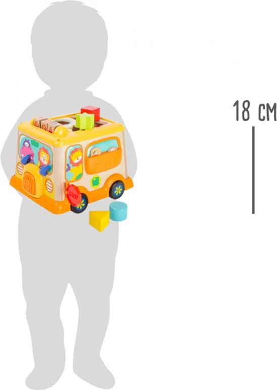 Small Foot Company Small Foot - School Bus Motor Skills Toy 11 Small Foot Company Small Foot - School Bus Motor Skills Toy - Afbeelding 9