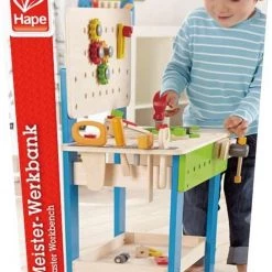 Hape - Master Werkbank - Hout -duurzamer-speelgoed Verkoop 550x776 1
