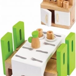 Hape Poppenhuis Eetkamer -duurzamer-speelgoed Verkoop 550x776 2