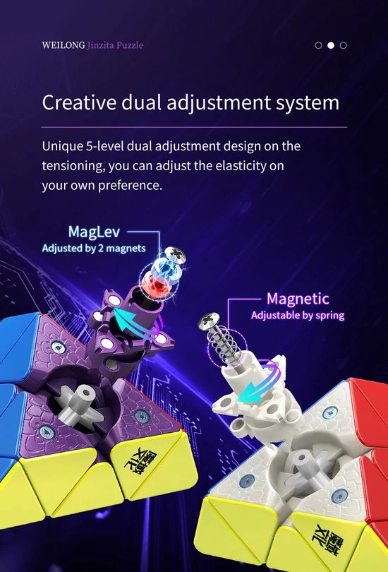 Moyu Weilong Pyraminx Magnetic - MAGLEV 8 Moyu Weilong Pyraminx Magnetic - MAGLEV - Afbeelding 6
