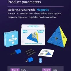 Moyu Weilong Pyraminx Magnetic - MAGLEV 31 Moyu Weilong Pyraminx Magnetic - MAGLEV -duurzamer-speelgoed Verkoop 550x810 4