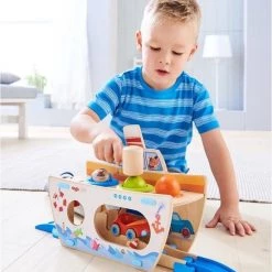 Haba Kullerb? Knikkerbaan En Klopbank Schip Ahoi 8-delig -duurzamer-speelgoed Verkoop 550x820 6