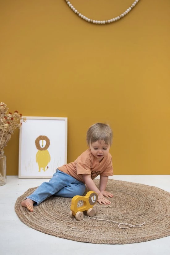 Trixie Trekfiguur Mr. Lion Junior 10 X 15 X 6 Cm Hout Okergeel 6 Trixie Trekfiguur Mr. Lion Junior 10 X 15 X 6 Cm Hout Okergeel - Afbeelding 4