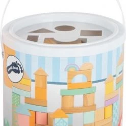 Small Foot Company Pastel Houten Bouwblokken - 50 Stuks - Houten Speelgoed Vanaf 1 Jaar -duurzamer-speelgoed Verkoop 550x825 11